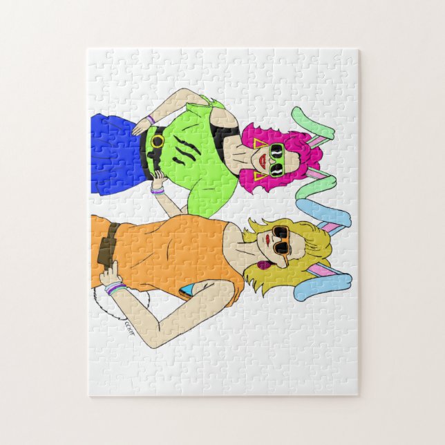 dumbom pussel (Vertikal)