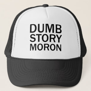 DUMHÄNDELSE DÅRE Idiot Rolig Anti-Meme T-Shirt Keps