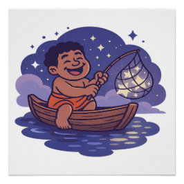 Dumi Fisher of stars Perfect Poster