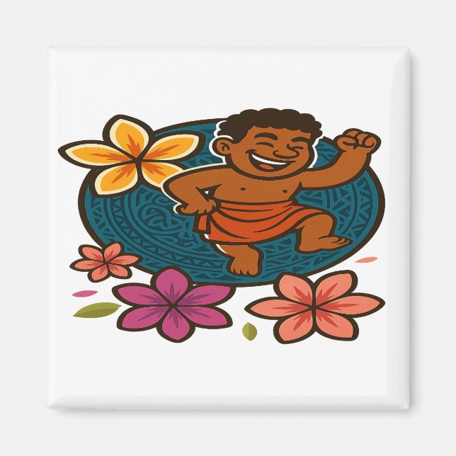 Dumi Happy Dancer Magnet (Framsidan)