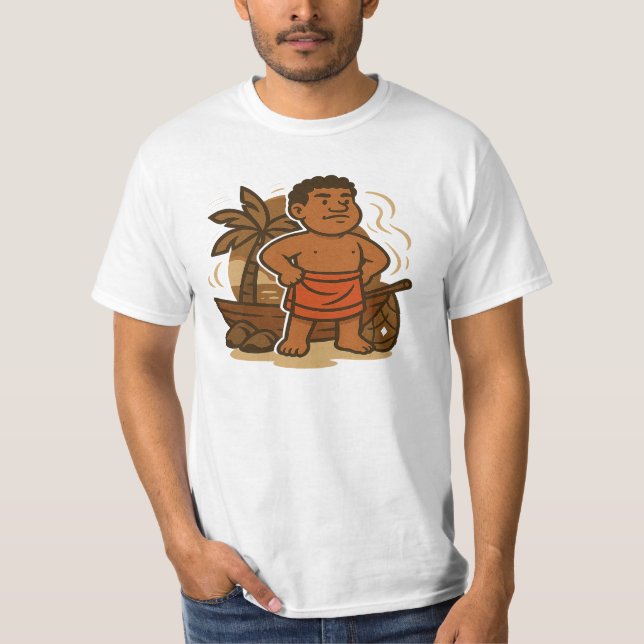 Dumi Island Guardian T Shirt (Framsida)