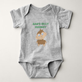 Dumma apa - Baby Onesie i Jersey T Shirt
