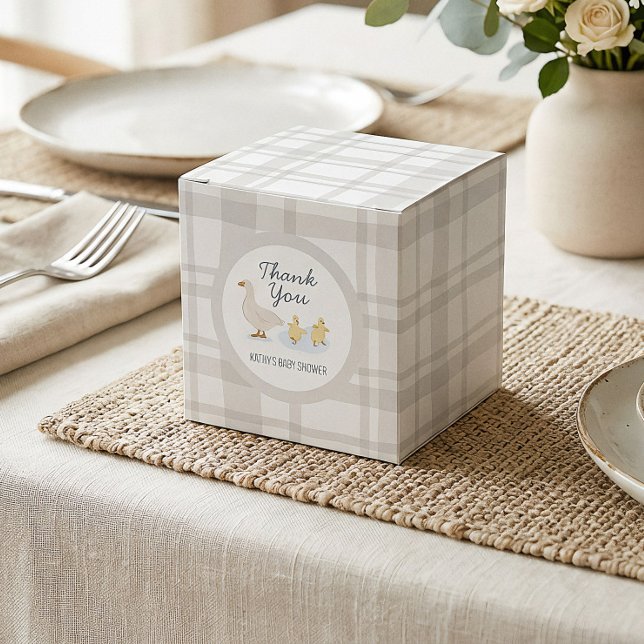 Dumma Gås Baby Shower Tacksamhetslådor Presentaskar (Skapare uppladdad)