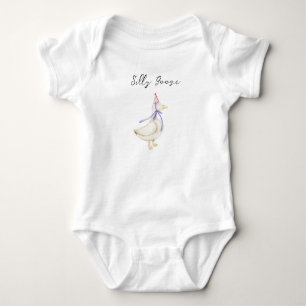 Dumma Gås Bebis Bjudning T Shirt