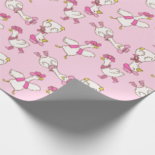 Dumma gås cowboy cowgirl present presentpapper