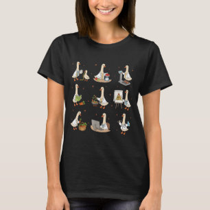 Dumma Gås Dietist Näringscoach Nutritionist T Shirt