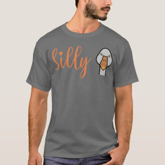 Dumma gås Gås huvud Roligt djur Sällsynt fågel bo T Shirt