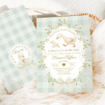 Dumma gås Könsneutral Vis Baby Shower