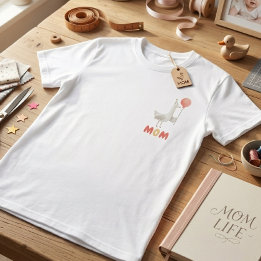 Dumma Gås Mamma Rosa Födelsedagsfirande Mamma pres T Shirt