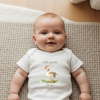 Dumma gås personlig gåva nyfödd t shirt