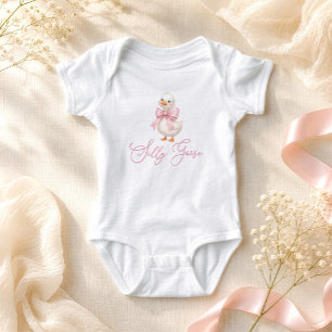 Dumma gås rosa slinga t shirt