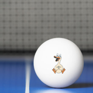 Dumma gås, Sällsam, Rolig Tecknad Gås Pingisboll