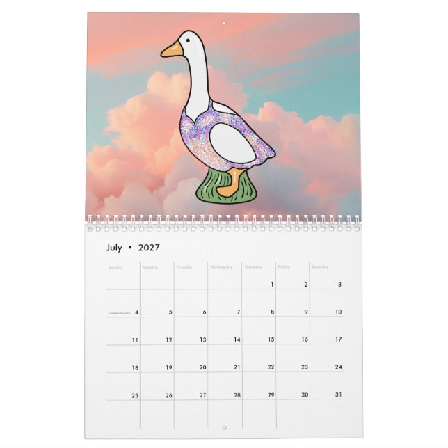 Dumma gäss (Foto Version) Kalender (Jul 2027)