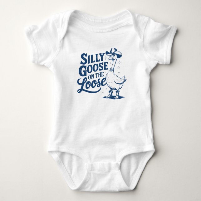 DUMMA GÄSS PÅ LÖS T SHIRT (Framsida)