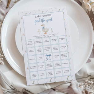 Dumma gåunge Baby Bingo hitta gäst leken