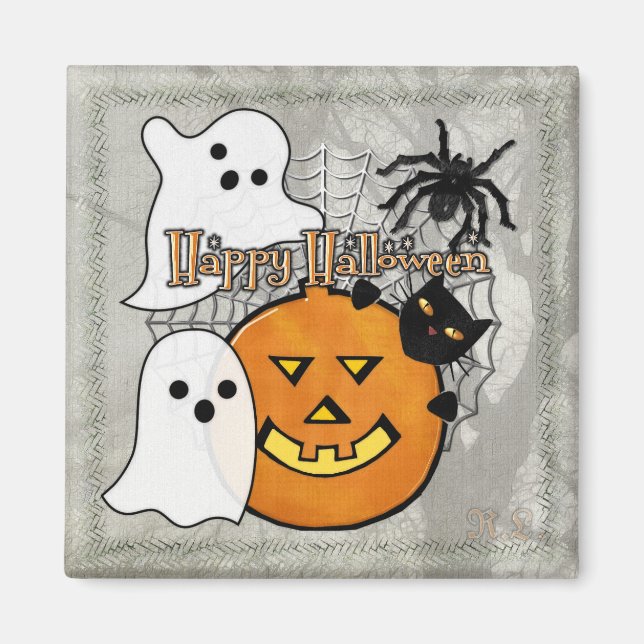 Dumma i natthalloween magnet (Framsidan)