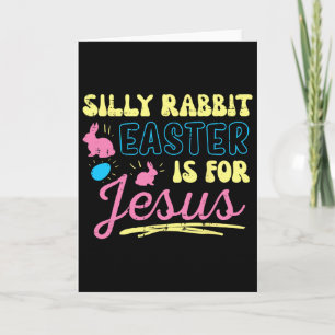 Dumma kanin påsk för Jesus religiösa flickor barn Kort