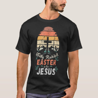 Dumma Kanin Påsken är för JesusKristen Religion T Shirt