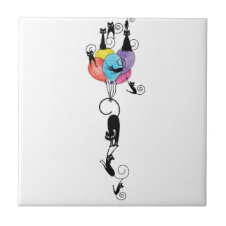 DUMMA KATTER 1 KAKELPLATTA