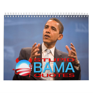 Dumma Obama citerar kalendern Kalender