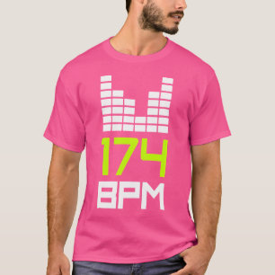 Dumma och Bass 174 Bpm Dnb Music Liquid Jungle Edm T Shirt