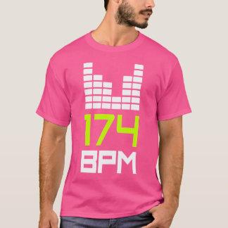 Dumma och Bass 174 Bpm Dnb Music Liquid Jungle Edm T Shirt