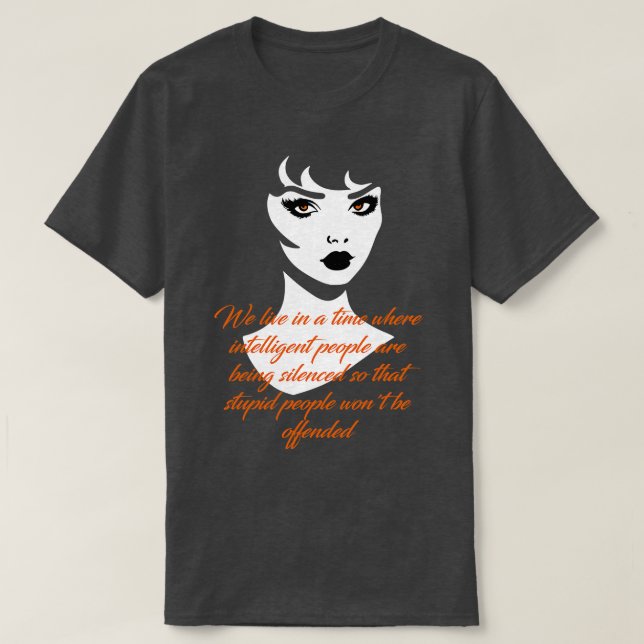 Dumma personer t shirt (Design framsida)