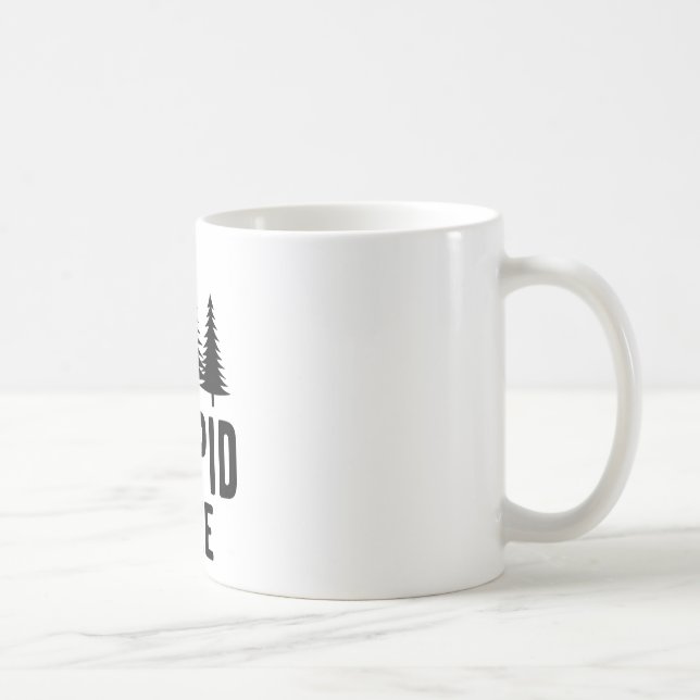 Dumma Träd Disc Golf Roligt Frisbee Golf Present Kaffemugg (Höger)