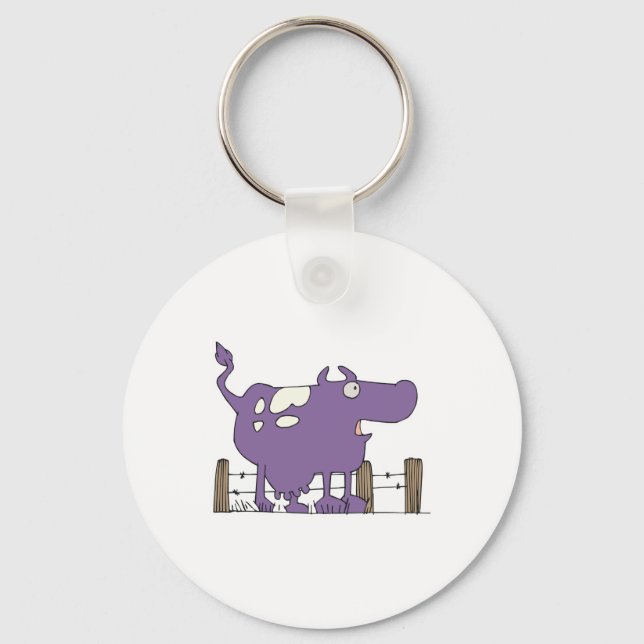 Dumma Violetta Ko Nyckelring (Framsida)