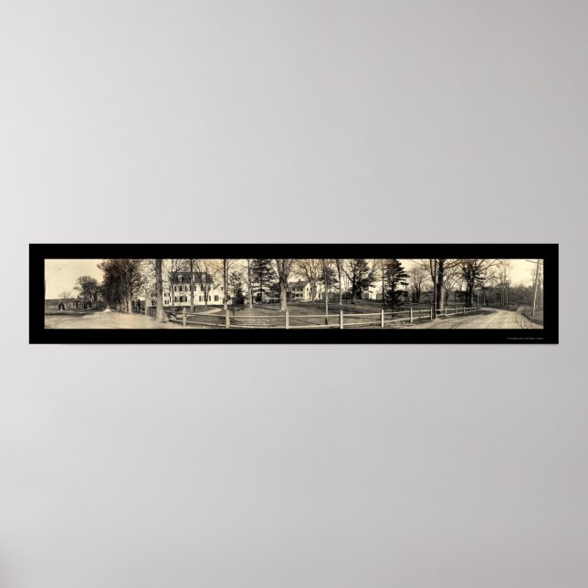 Dummer Academy Newbury Photo 1911 Poster (Framsidan)