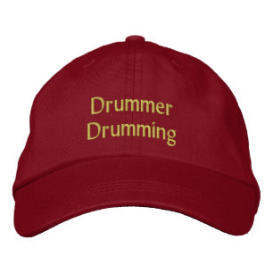 Dummer Drumming Cap / Hat Broderad Keps