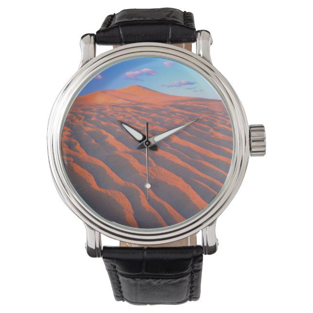 Dumont Dunes, Sand Dunes och Clouds Armbandsur (Framsida)