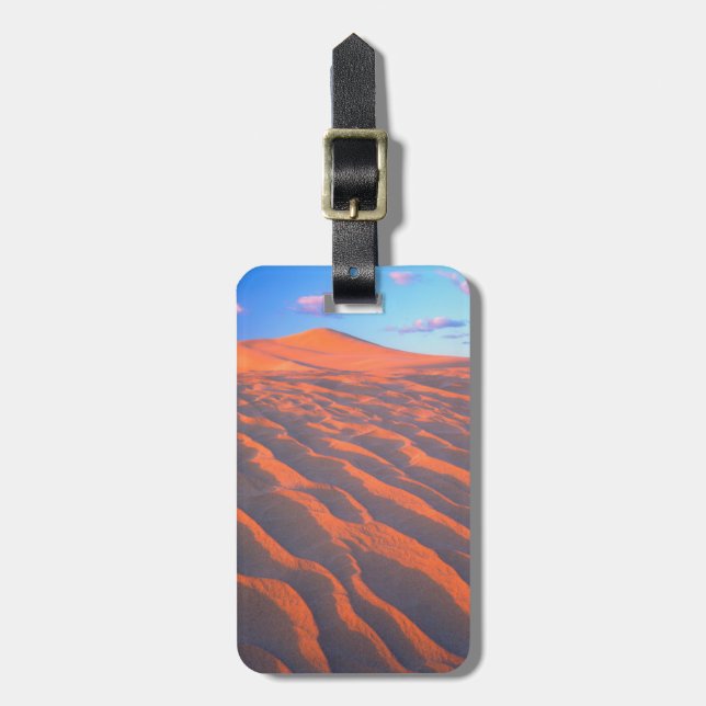 Dumont Dunes, Sanddyner och moln Bagagebricka (Vertikal Framsida)