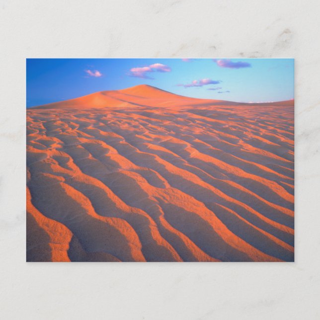 Dumont Dunes, Sanddyner och moln Vykort (Framsida)