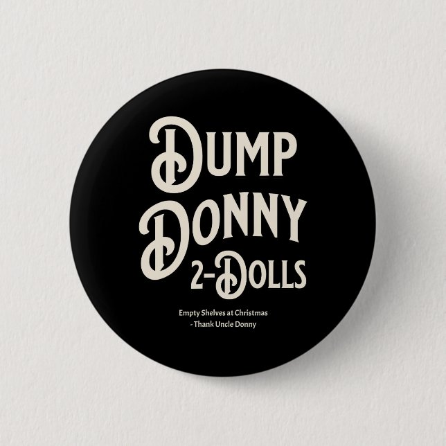Dump Donny 2 Dolls Two Dolls Trump Tariffs Humor C Knapp (Framsida)