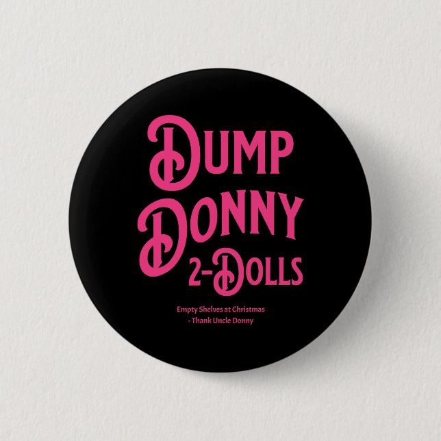 Dump Donny 2 Dolls Two Dolls Trump Tariffs Humor C Knapp (Framsida)