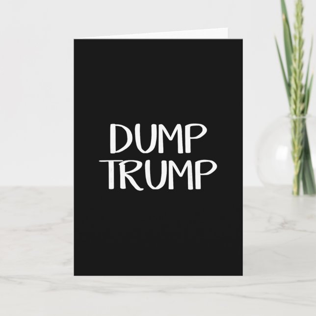 Dump Trump 2  Kort (Framsida)