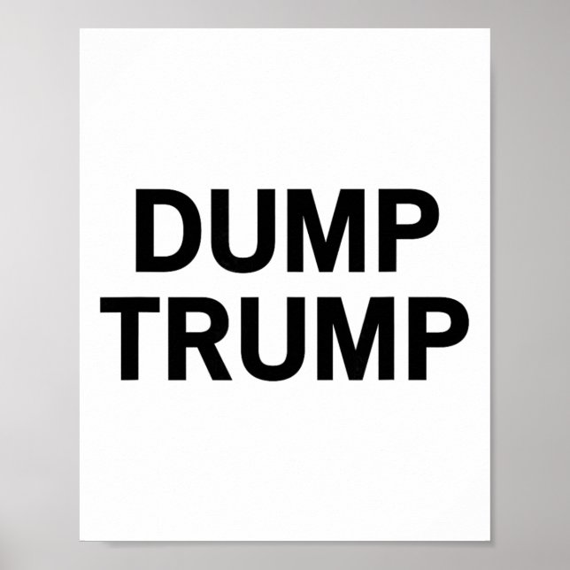 Dump Trump _2  Poster (Framsidan)
