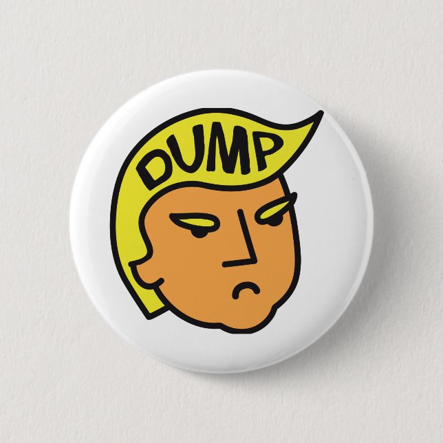 Dump Trump Knapp (Framsida)