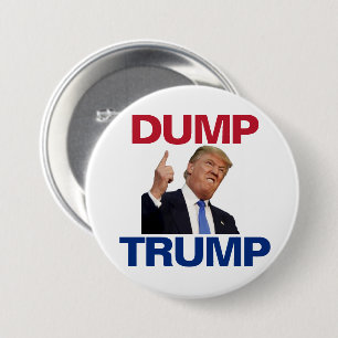 DUMP TRUMP-knapp Knapp