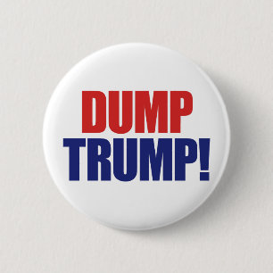 Dump Trump - Riksrätt President Trump Knapp