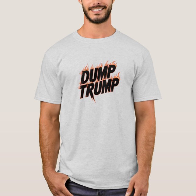Dump Trump T-Shirt (Framsida)