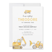 Dumpa allt-uppbyggnadsinbjudningar på födelsedagen