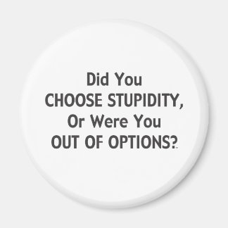 Dumpa alternativ ett magnet