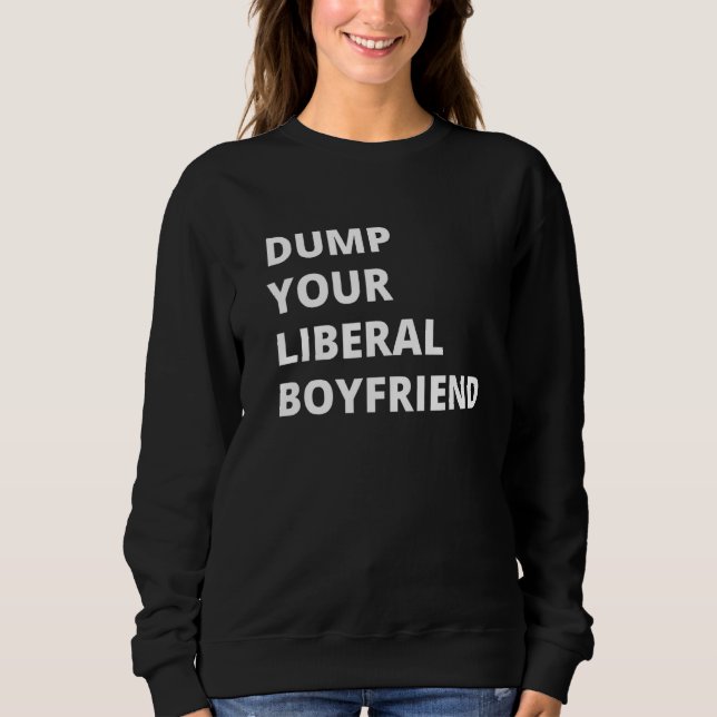 Dumpa din liberala bojvän t shirt (Framsida)