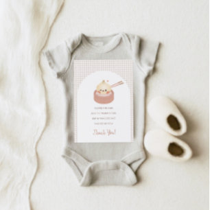 Dumpa födelsedag - tackkort inbjudningar