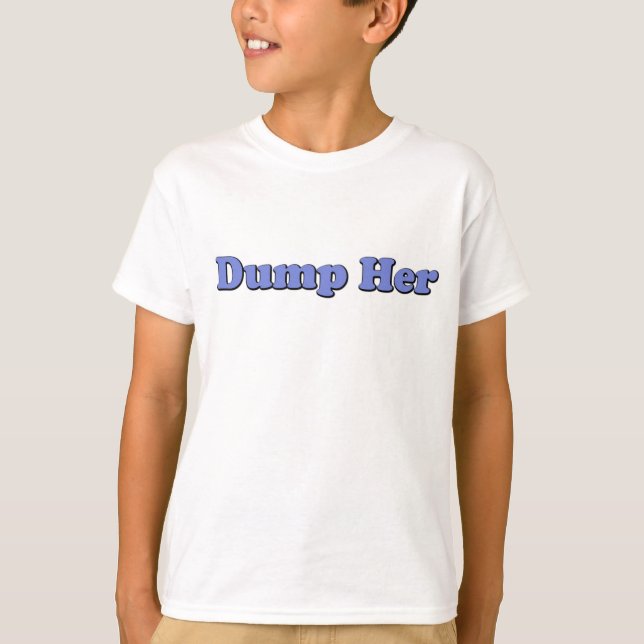 Dumpa henne t-shirt (Framsida)