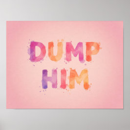 Dumpa honom poster
