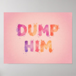Dumpa honom poster