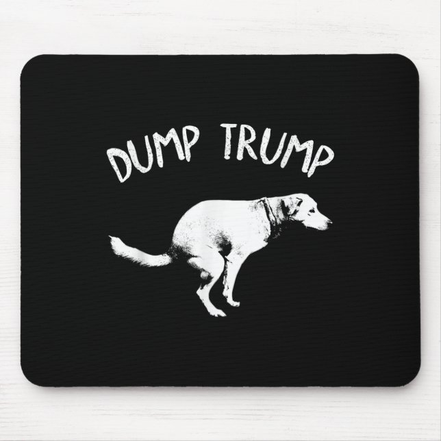 Dumpa Hund för dumptrumpning Musmatta (Framsidan)